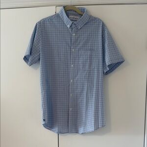 Mizzen+Main Blue Casual Button Down Shirt